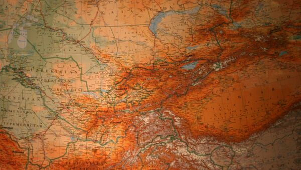El mapa de Asia Central - Sputnik Afrique