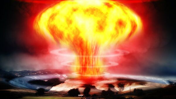 Une explosion nucléaire (image de démonstration) - Sputnik Afrique