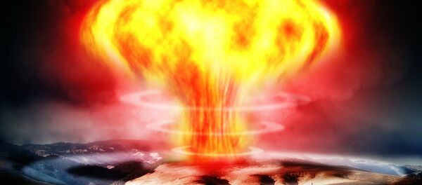 Une explosion nucléaire - Sputnik Afrique
