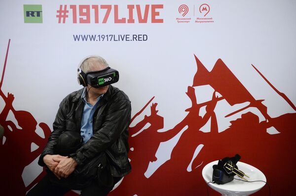 Revolution 360 dans le métro de Moscou Revolution 360 dans le métro de Moscou - Sputnik Afrique