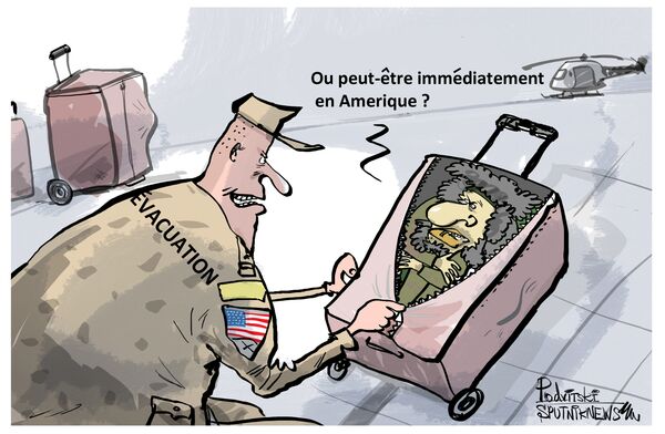 Des hélicoptères américains ont évacué plusieurs commandants étrangers de Daech  - Sputnik Afrique