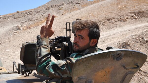 Un militaire syrien dans la province de Hama - Sputnik Afrique