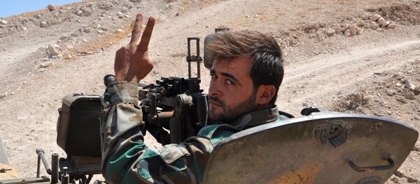 Un militaire syrien dans la province de Hama - Sputnik Afrique