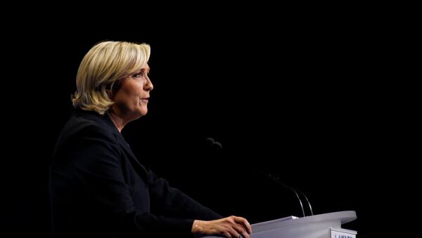 Marine Le Pen, la líder del Frente Nacional y candidata a la presidencia francesa - Sputnik Afrique