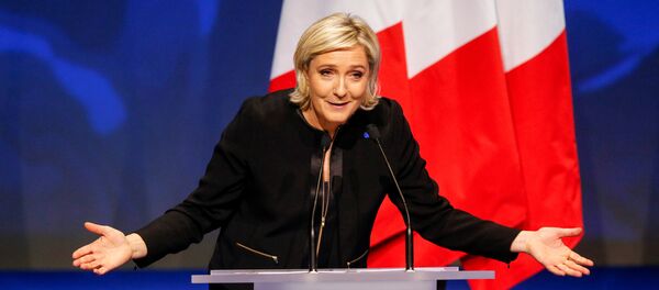 Marine Le Pen, French National Front (FN) political party leader and candidate for the French 2017 presidential election - Sputnik Afrique