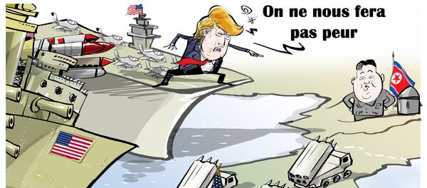 «On ne nous fera pas peur»: Trump appelle à davantage d’isolement de la Corée du Nord - Sputnik Afrique