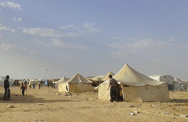 Le camp de Rukban - Sputnik Afrique