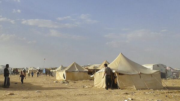Le camp de réfugiés syriens d'Al-Rukban - Sputnik Afrique