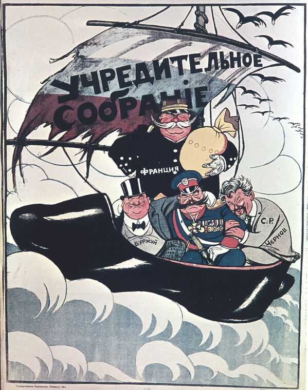 «Ouragan d’Octobre»: affiches des premières années du pouvoir soviétique - Sputnik Afrique