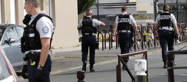 La police française - Sputnik Afrique