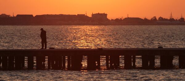 La baie d'Eupatoria, en Crimée - Sputnik Afrique