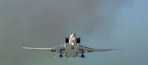 Un bombardier russe Tu-22M3 - Sputnik Afrique