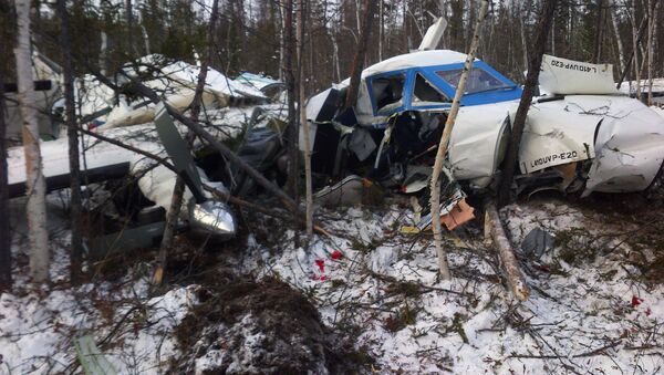 Crash de l'avion l-410 dans le Kraï de Khabarovsk - Sputnik Afrique