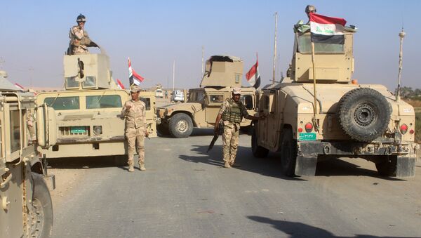 Les forces irakiennes à la veille de la prise de Rawa - Sputnik Afrique
