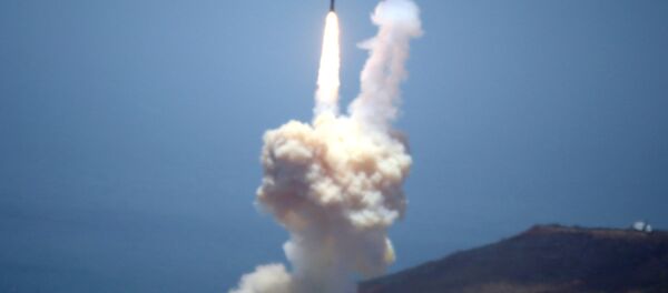 Un missile de la DCA américaine testé en Californie (image d'illustration) - Sputnik Afrique