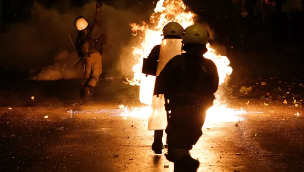 Greeks march to mark 1973 student revolt against military junta - Sputnik Afrique