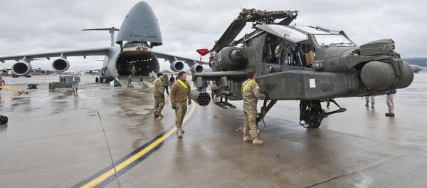 Base américaine de Ramstein en Allemagne Base américaine de Ramstein en Allemagne - Sputnik Afrique