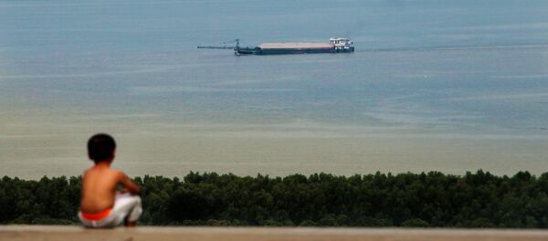 Le fleuve Zhu Jiang, à Guanghzou - Sputnik Afrique