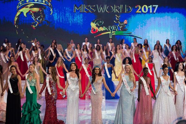 Les gagnantes du concours de beauté Miss Monde 2017 - Sputnik Afrique