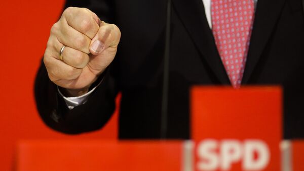 SPD-Zentrale zu ersten Bundestagswahl-Schätzungen - Sputnik Afrique