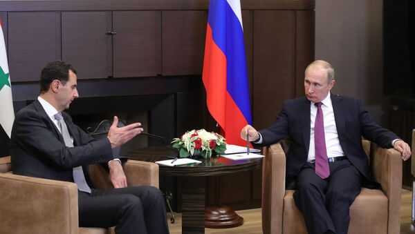 Bachar el-Assad s'est rendu en Russie pour rencontrer Vladimir Poutine - Sputnik Afrique