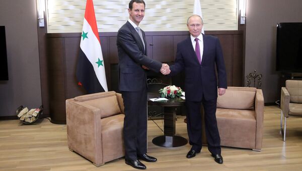 Rencontre Poutine-Assad - Sputnik Afrique