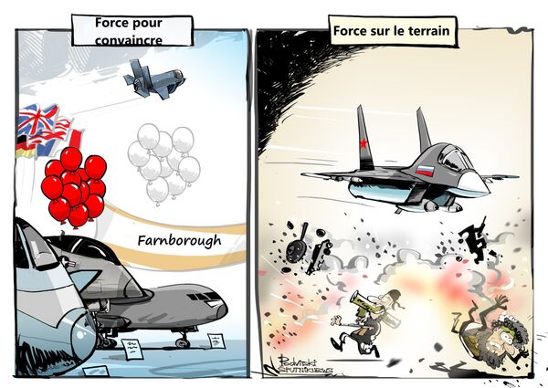 La participation de la Russie au salon de l’aéronautique de Farnborough sera limitée La participation de la Russie au salon de l’aéronautique de Farnborough sera limitée - Sputnik Afrique