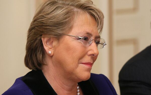 Michelle Bachelet, Présidente de la République du Chili - Sputnik Afrique