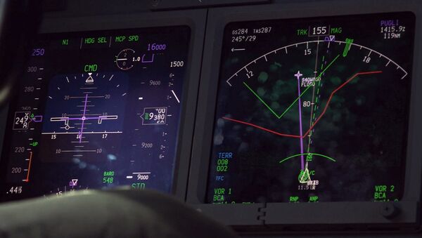 Radar en uno de los aviones que participan en la búsqueda del submarino ARA San Juan - Sputnik Afrique