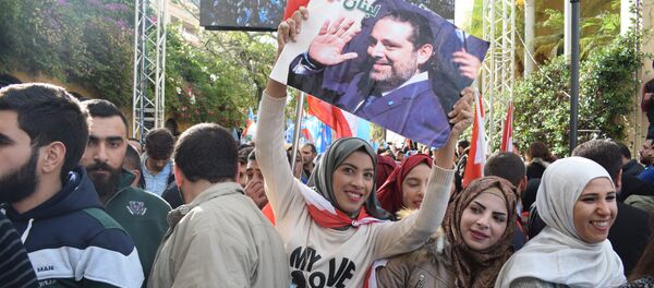 ЛИВАН: ЛЮДИ ПРАЗДНУЮТ ВОЗВРАЩЕНИЕ ПРЕМЬЕР-МИНИСТРА С.ХАРИРИ В СТРАНУ - Sputnik Afrique