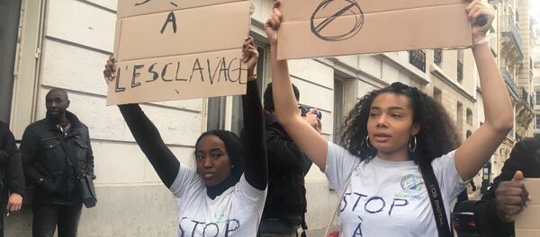Une manifestation contre l'esclavage en Libye se déroule à Paris - Sputnik Afrique