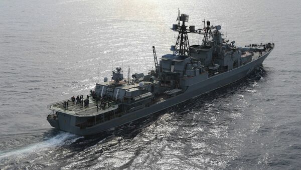 Le destroyer russe Vice-Amiral Koulakov - Sputnik Afrique