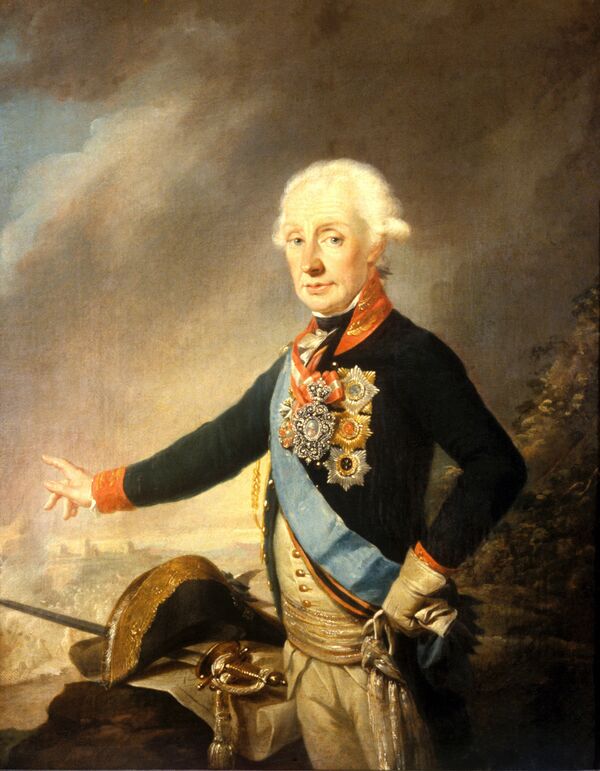 Portrait du généralissime Alexandre Souvorov (reproduction) Portrait du généralissime Alexandre Souvorov (reproduction) - Sputnik Afrique