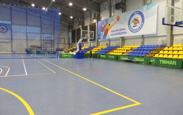 Le Centre de sport Évolution en Crimé. Une salle multifonctionnel - Sputnik Afrique