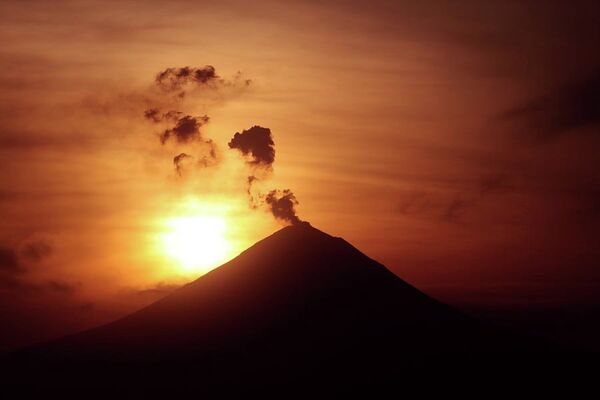 Le volcan mexicain Popokatepetl Le volcan mexicain Popokatepetl - Sputnik Afrique