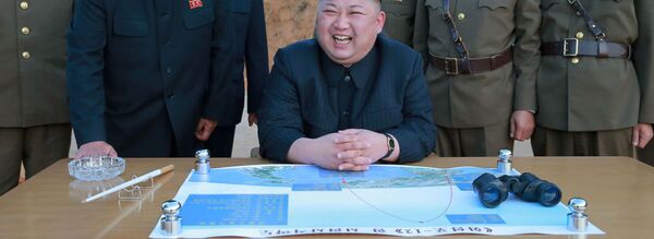 Kim Jong-un, leader  de la Corée du Nord - Sputnik Afrique