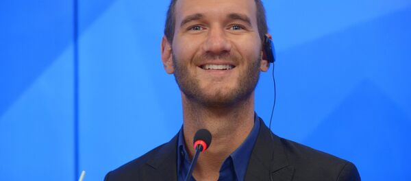 Nick Vujicic (archivo) - Sputnik Afrique