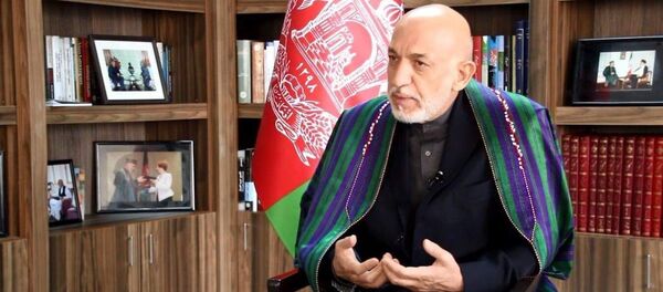 L'ancien Président afghan Hamid Karzaï - Sputnik Afrique