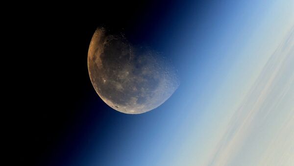 La Lune vue depuis l'ISS - Sputnik Afrique
