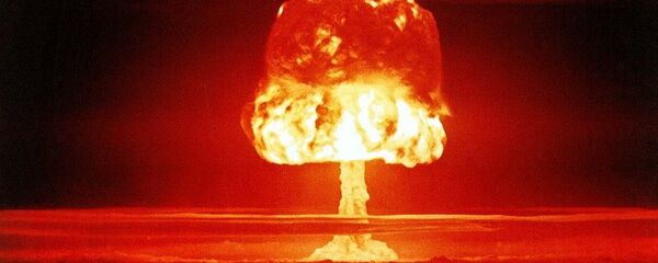 Explosion d'une bombe nucléaire - Sputnik Afrique