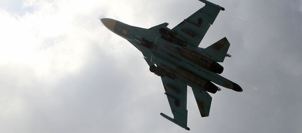 Un Su-34 dans le ciel syrien - Sputnik Afrique