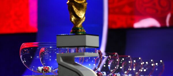 A rehearsal for the 2018 FIFA World Cup draw at the State Kremlin Palace, Moscow. - Sputnik Afrique
