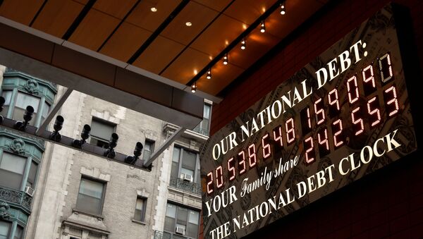 La National Debt Clock - Sputnik Afrique