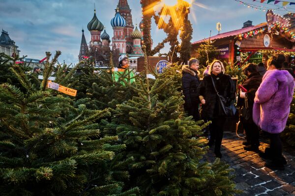 Moscou à l’approche de Noël - Sputnik Afrique