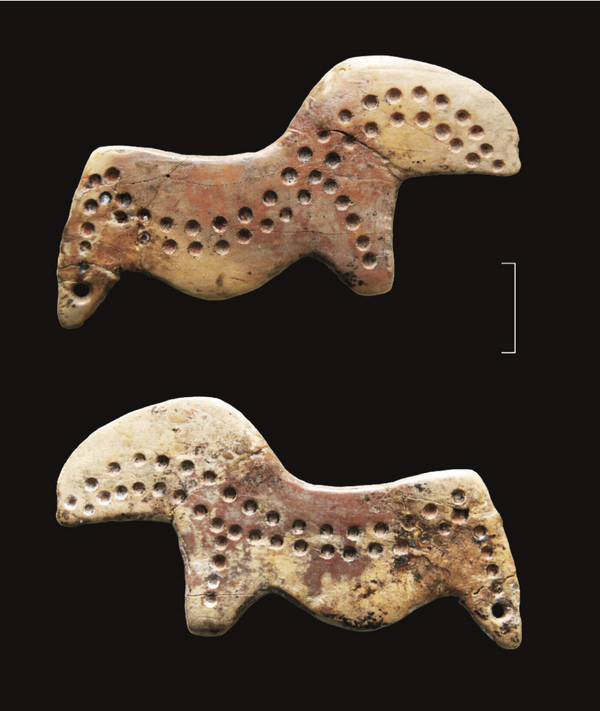Des bijoux retrouvés dans la tombe sur le site préhistorique de Sungir Des bijoux retrouvés dans la tombe sur le site préhistorique de Sungir - Sputnik Afrique