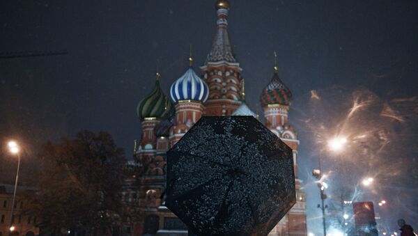 Chute de neige à Moscou - Sputnik Afrique