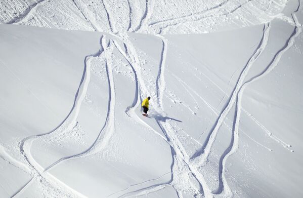Ouverture de la saison de ski à Gorki Gorod à Sotchi - Sputnik Afrique