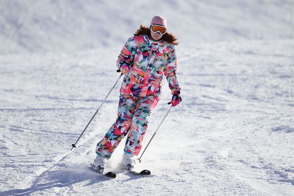 Ouverture de la saison de ski à Gorki Gorod à Sotchi - Sputnik Afrique