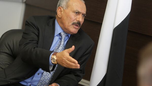 Yemeni President Ali Abdullah Saleh - Sputnik Afrique