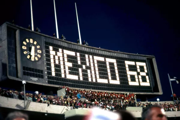 Cérémonie d'ouverture des JO 1968 de Mexico Cérémonie d'ouverture des JO 1968 de Mexico - Sputnik Afrique